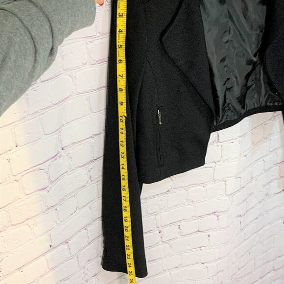 Willi Smith Cropped Jacket Black size Medium - Picture 5 of 11
